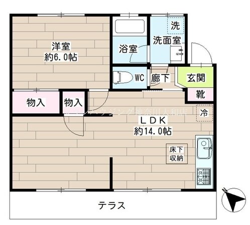 マロンプレーン　Ａの物件間取画像